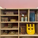 Raw wood shelf