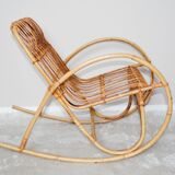 Rattan for child rocking chair