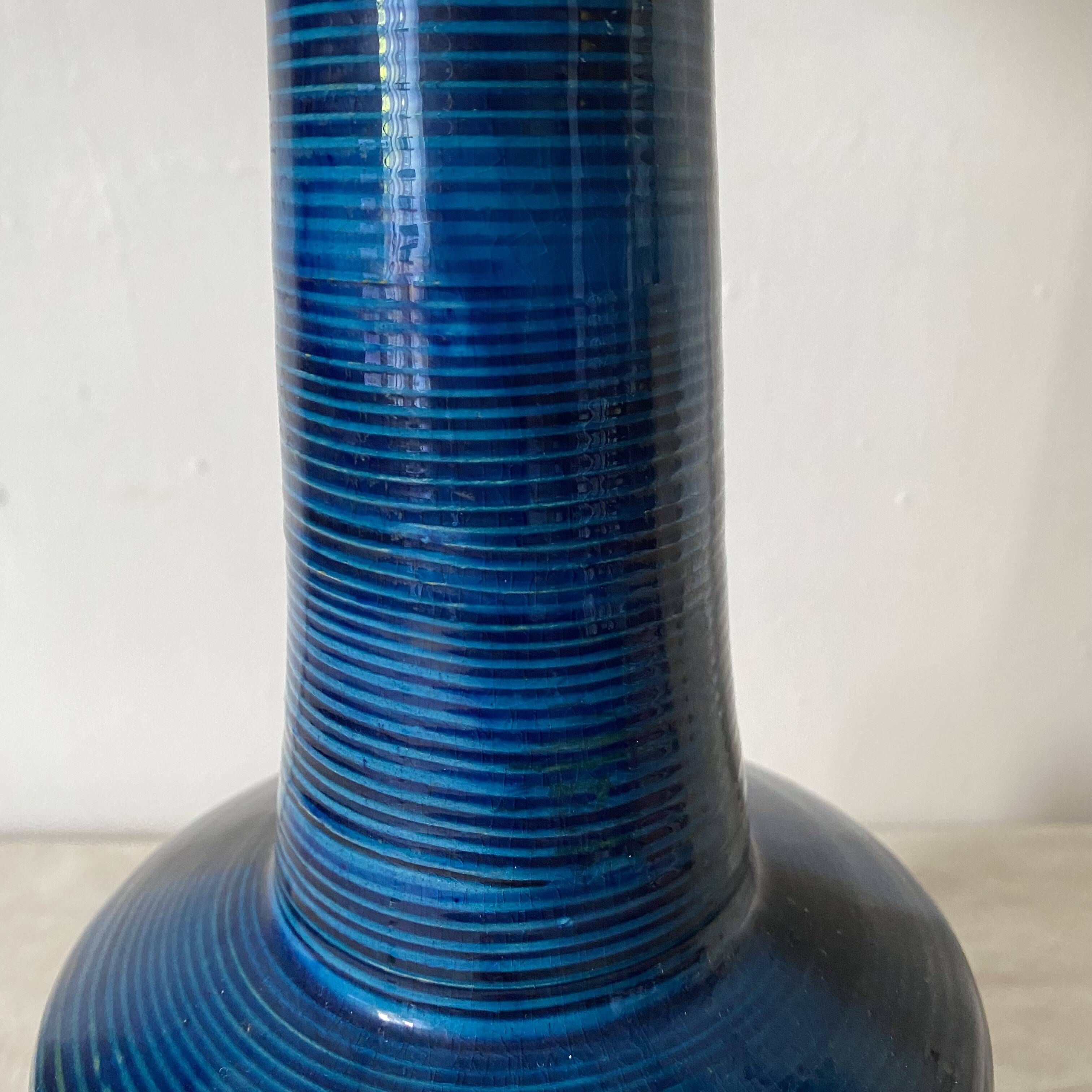 Vintage Scandinavian ceramic lamp, 70s