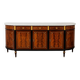 Enfilade with 5 rosewood doors, Faubourg Saint-Honoré furniture.