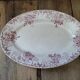 Oval porcelain dish earth of iron decoration Floreal dp 08822131