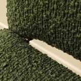 Banquette / Daybed modulable par Tatra , tissu bouclette chinée vert 1960