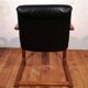 Fauteuil vintage en cuir