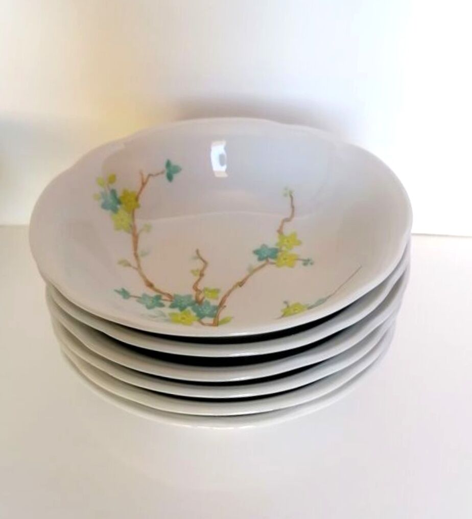 Fruit salad service porcelain W Germany