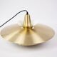 Danish vintage Roma pendant lamp by Junge, 1980s