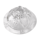 Round vintage butter dish