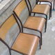 4 Mullca vintage school chairs
