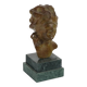 Ancient bronze sculpture by Giuseppe Renda, goddess, 20th century.