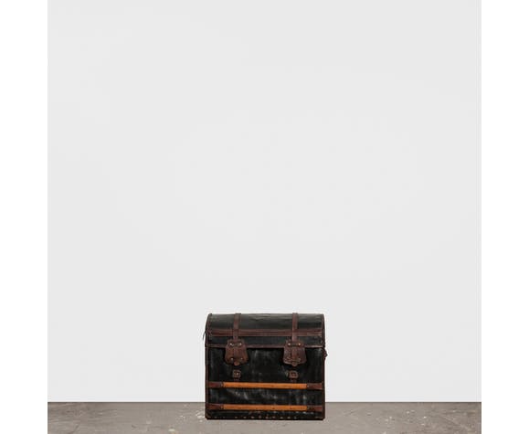 Malle de voyage en cuir