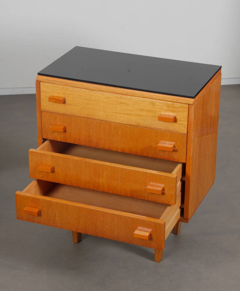 Pair of nightstands produced by Novy Domov, 1970