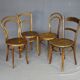Set de 4 chaises bistrot