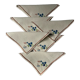 12 embroidered tea towels