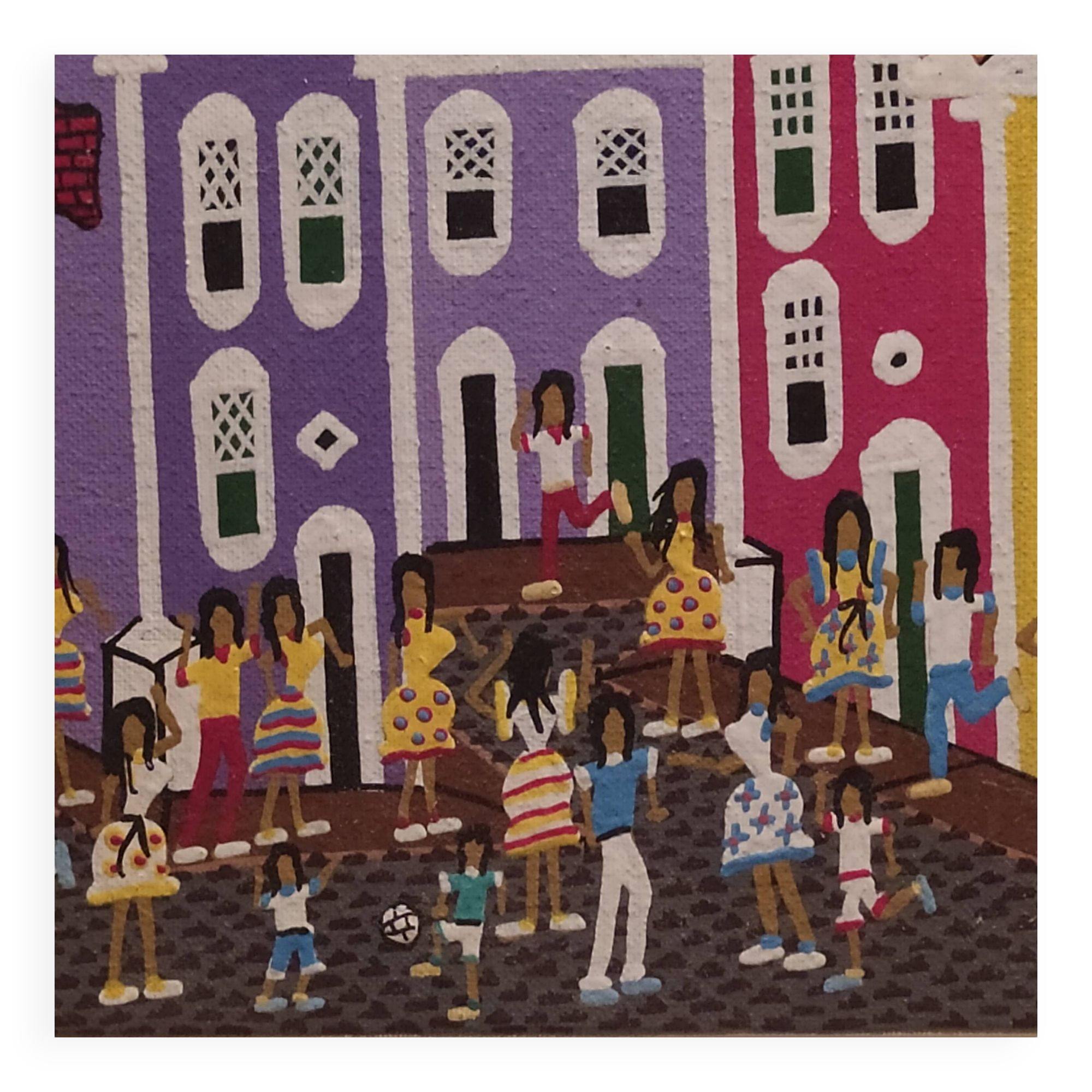 Oil on canvas Brazilian art signed Clovis Lima Barreto