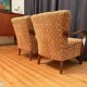 Pair of Art Deco Armchairs, 1940s