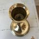 Brass candle holder