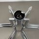 Modernist Huge chromed SPUTNIK Sciolari Style Ceiling Light, Italy, 1970s
