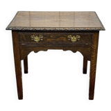 19th century English oak side table