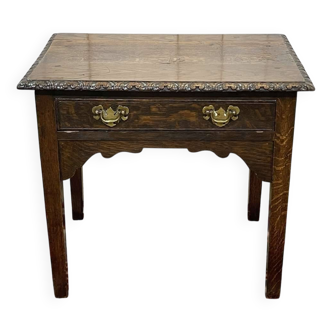 Table d'appoint en chêne anglaise 19ème