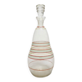 Carafe pop art de Kamenický Šenov, ancienne Tchécoslovaquie, années 1960.