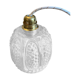 Suspension globe vintage doré