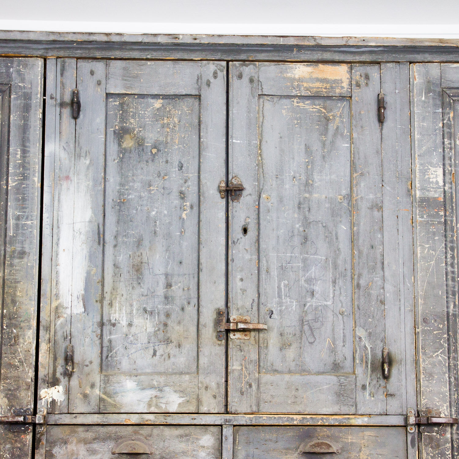 Large furniture makers hardware cabinet