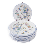 Set of 7 Gien plates - Cornucopia model
