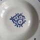 4 Deep Plates in earthenware Moulin des Loups & Hamage model Lucien