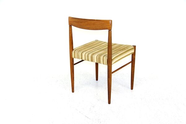 Set de 6 chaises en palissandre, h w klein, bramin, danemark, 1960