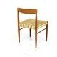 Set of 6 rosewood chairs, H W Klein, Bramin, Denmark, 1960