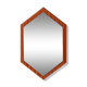 Teak diamond mirror - Scandinavian