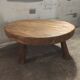 Table basse brutalise chêne