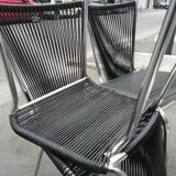 4 chairs "scoubidou"