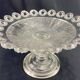 Cup on Vierzon glass pedestal, early 20th century