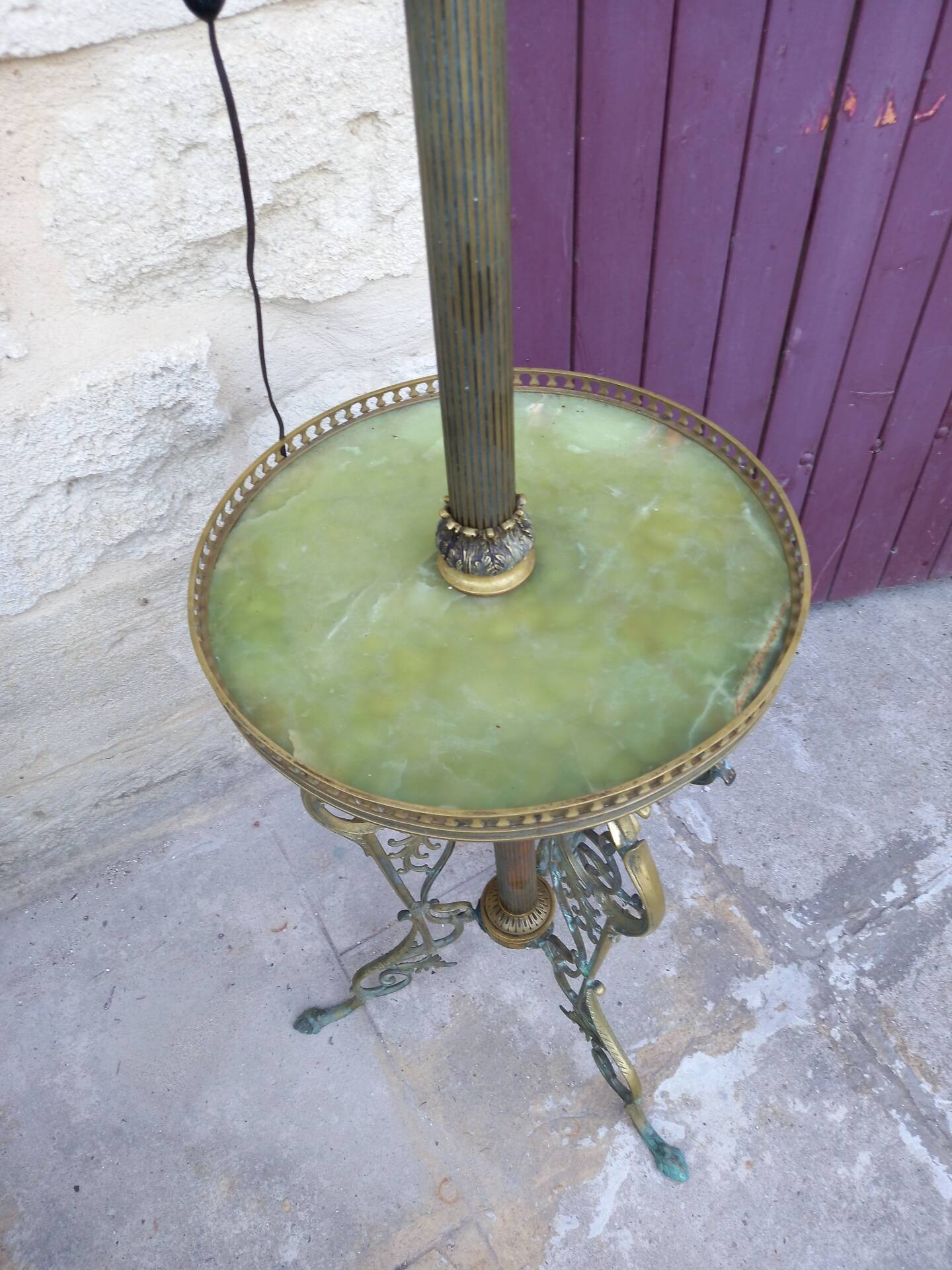 Gueridon de fumeur napoleon 3