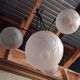 According to Muller: Art Deco chandelier with four lights.