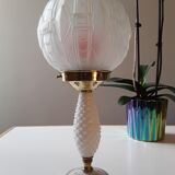 Art deco opaline lamp