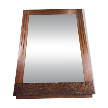 Large Art Deco mirror