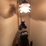 Lampe en bronze style art nouveau