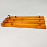 Vintage Pine Coat Rack, 1970s