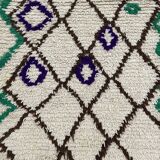 Small Berber Carpet Beni Ouarain 95x175 cm