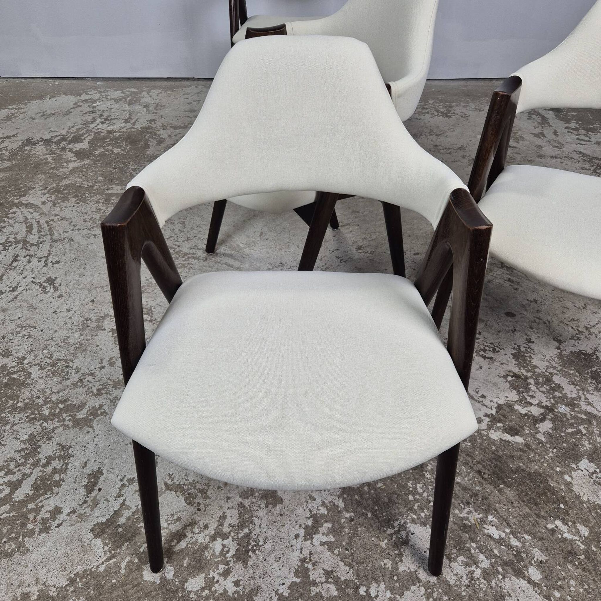 Danish vintage dining chair 'Compass Chair' by Kai Kristiansen