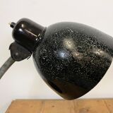 Black industrial table lamp, 1950s