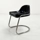 Orix Black Chair by Vittorio Parigi and Nani Prina for Molteni, 1970
