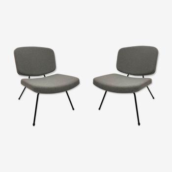 Pair of chairs CM 190 Pierre Paulin for Thonet