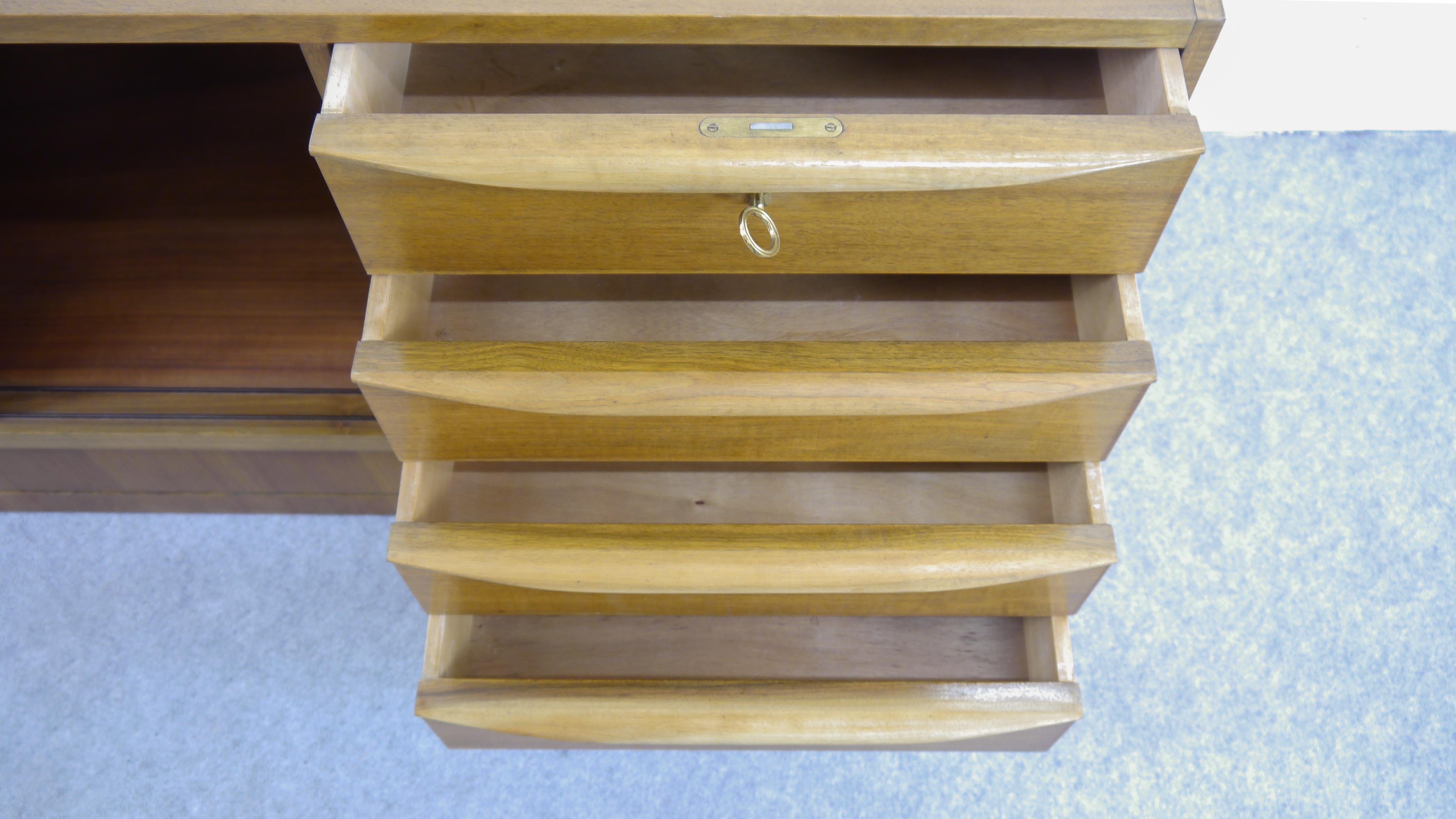 Midcentury sideboard by Franz Ehrlich for Veb deutsche werkstätten hellerau