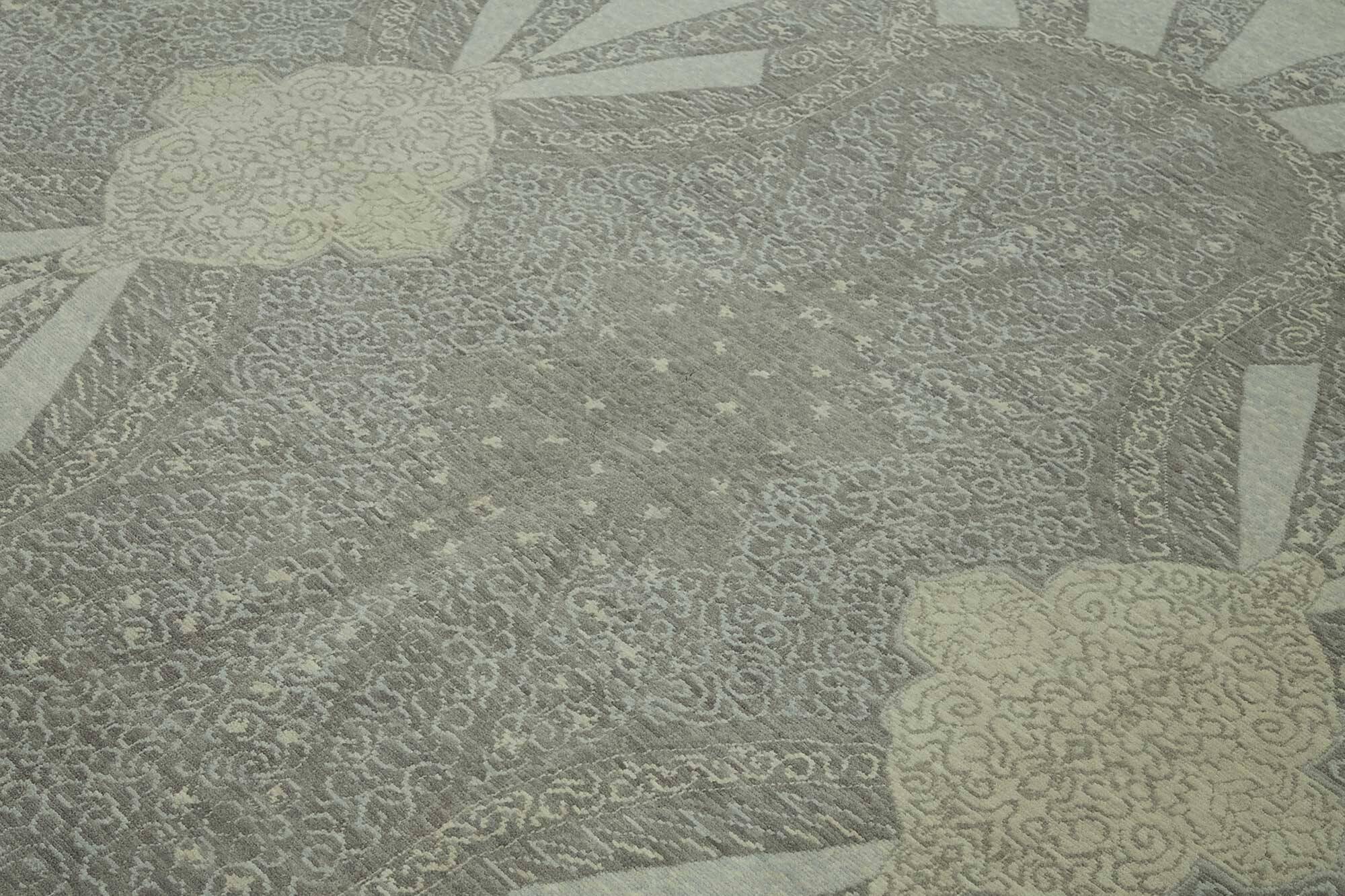 Turkish Handcrafted Loom Oushak Rug 310 cm x 370 cm