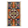 Petit tapis turc vintage 81x46 cm, short runner, tribal, shabby, mini tapis