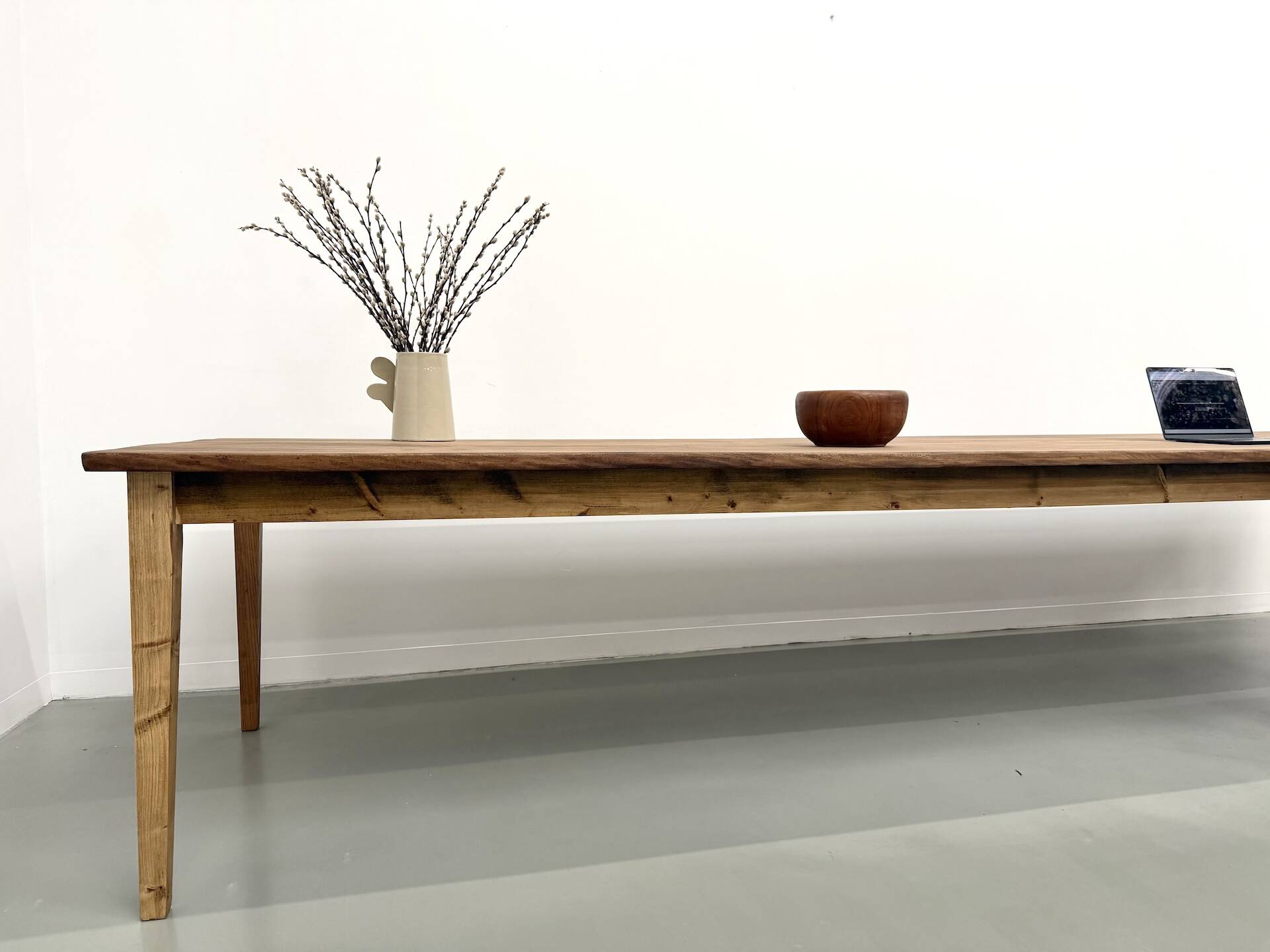Large XXL Farm Table 4 Metres in Solid Chestnut