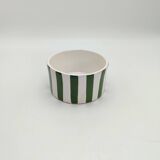 Striped ceramic pot holders unique artwork