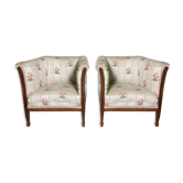 Paire de bergères époque art déco